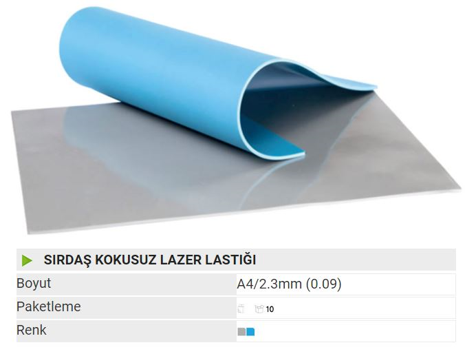 SIRDAŞ LAZER LASTİĞİ STANDART GRİ