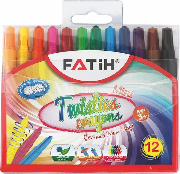 FATİH CRAYON BOYA 12 RENK UZUN 50130