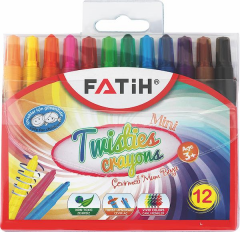 FATİH CRAYON BOYA 12 RENK UZUN 50130