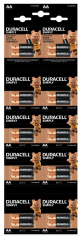 DURACELL PİL 20 Lİ AA   KALEM KARTELA (2x10)