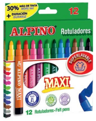 ALPINO KEÇELİ KALEM MAXI 12 Lİ AR-06