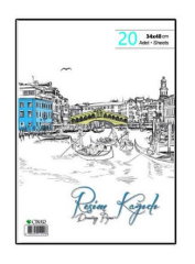 ÇINAR RESİM KAĞIDI 34x48 20 Lİ 41004