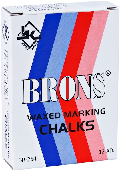 BRONS MARKA TEBEŞİRİ BEYAZ BR-252