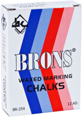 BRONS MARKA TEBEŞİRİ BEYAZ BR-252
