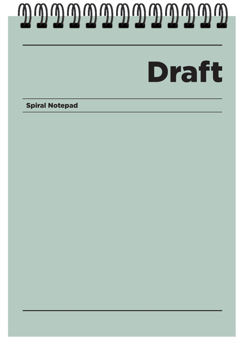 KESKİN BLOKNOT DRAFT A5 KARTON KAPAK HAFİF KAĞIT 80 YP. KARELİ 140542