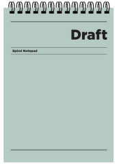 KESKİN BLOKNOT DRAFT A5 KARTON KAPAK HAFİF KAĞIT 80 YP. KARELİ 140542