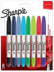 SHARPIE PERMANENT SET TWIN TİP KRŞ. 8 Lİ 2065409
