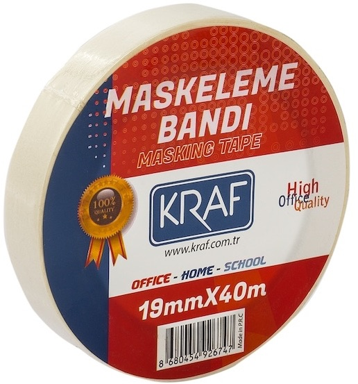 KRAF MASKELEME BANDI 19mm x 40m 4019G