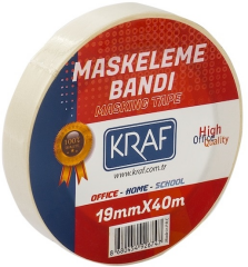 KRAF MASKELEME BANDI 19mm x 40m 4019G