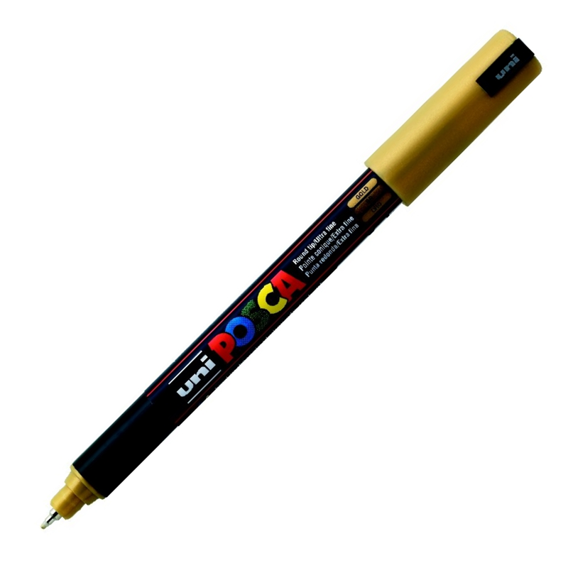 UNİ POSTER MARKÖRÜ POSCA PC-1MR 0.7 ALTIN