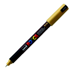 UNİ POSTER MARKÖRÜ POSCA PC-1MR 0.7 ALTIN