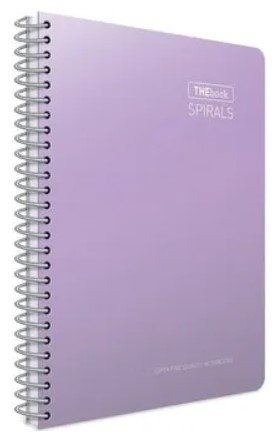 GIPTA DEFTER THEBOOK SPIRALS 17x24 SPİRALLİ SERT KAPAK 140 YP. ÇİZGİLİ 5518