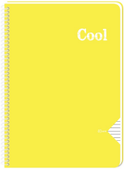 KESKİN DEFTER COLL A4 SPİRALLİ PP KAPAK 72 YP. KARELİ 321612-99