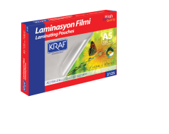 Laminasyon Filmi Parlak A5 125 Micron 100'lü