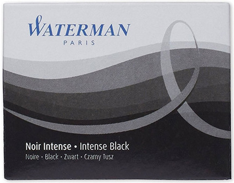 WATERMAN DOLMA KALEM KARTUŞU SİYAH 8 Lİ S0110850