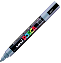 UNİ POSTER MARKÖRÜ POSCA 1.8-2.5 PC-5M GRİ