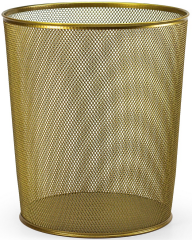 MAS ÇÖP KOVASI METAL TAM DELİKLİ 10 LT GOLD 854