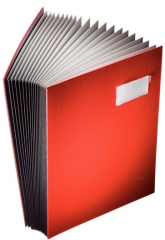 LEITZ İMZA DOSYASI PLASTİK 10 SAYFA L-5701 MAVİ