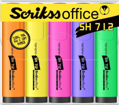 SCRIKSS FOSFORLU KALEM SH712 5 Lİ SET