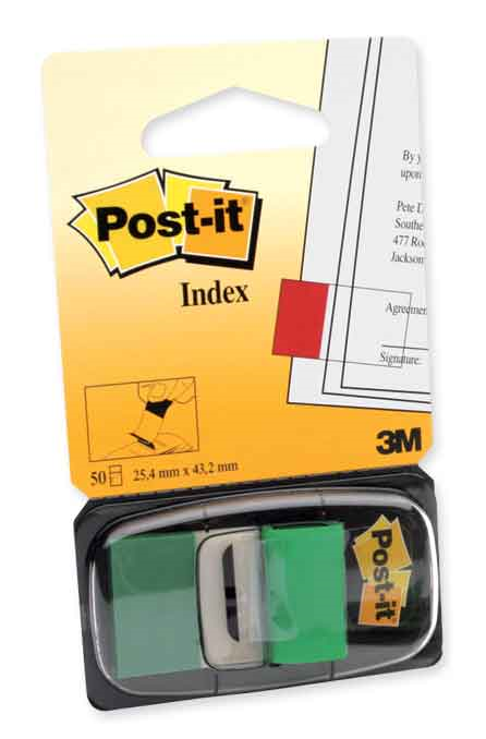 POST-IT İŞARET BANDI YEŞİL 50 YAPRAK 680-3