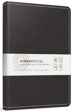 GIPTA DEFTER SUNDAY NOTES 17x24 İP DİKİŞ DERİ KAPAK 140 YP. DÜZ 6127