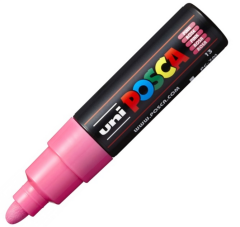 UNİ POSTER MARKÖRÜ POSCA PC-7M 4.5-5.5 PEMBE