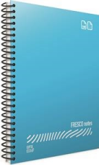 GIPTA DEFTER EKO FRESCO A4 SPİRALLİ PP KAPAK 96YP. KARELİ 4936