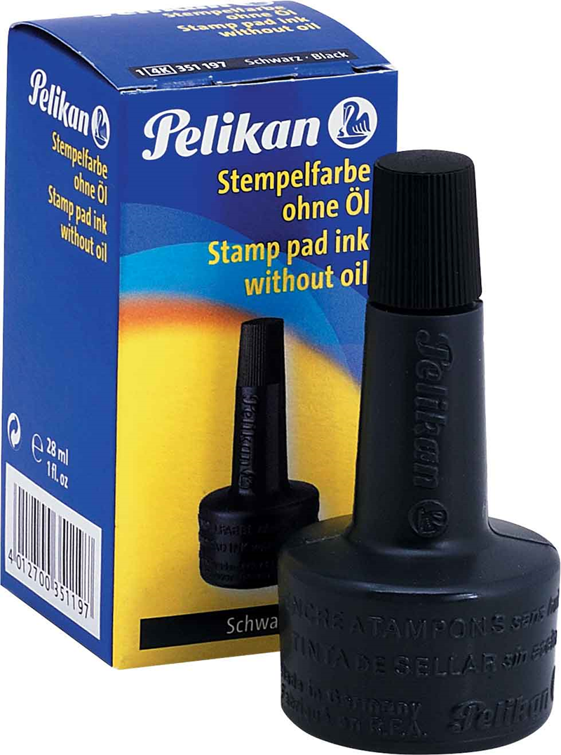 PELİKAN ISTAMPA MÜREKKEBİ 28 CC SİYAH 351197