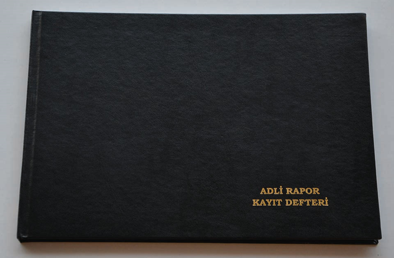 DİLMAN ADLİ RAPOR KAYIT DEFTERİ CİLTLİ 22.5x32 96 YP YATAY