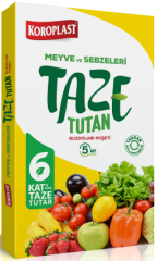 KOROPLAST TAZE TUTAN BUZDOLABI POŞETİ 5 Lİ