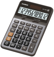 CASIO HESAP MAKİNESİ MASAÜSTÜ AX-120B 12 HANE