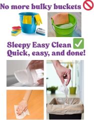 SLEEPY EASY CLEAN YÜZEY TEMİZLİK HAVLUSU 100 LÜ ORKİDE BAHÇESİ (MOR)