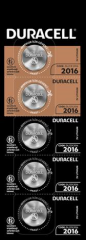 DURACELL PİL DÜĞME 3V 5 Lİ 2016