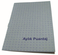DİLMAN PUANTAJ DEFTERİ AYLIK CEP TİPİ 3204