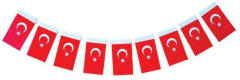 BUKET BAYRAK İPLİ BÜYÜK TÜRK 40 LI BKT-303