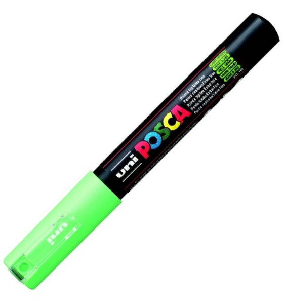 UNİ POSTER MARKÖRÜ POSCA PC-1M 0.7 AÇIK YEŞİL