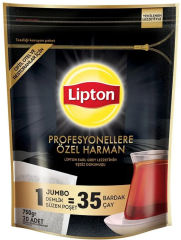 LİPTON DEMLİK POŞET ÇAY 30 LU EARL GREY PROFESYONELLERE ÖZEL JUMBO 25 GR 800912