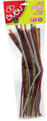 BU-BU ŞÖNİL SİMLİ 30 CM. 25 RENK  BUBU00106