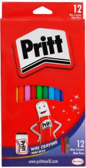 PRITT PASTEL BOYA SİLİNEBİLİR 12 RENK 1433960