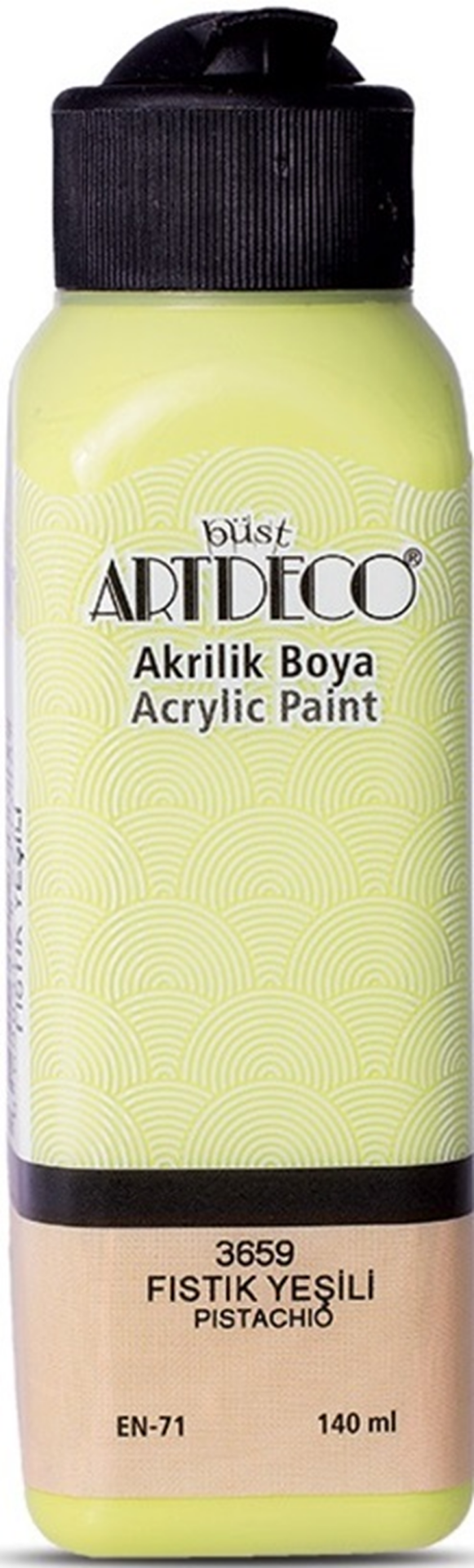 ARTDECO AKRİLİK BOYA 140 ML FISTIK YEŞİLİ Y-070R-3659