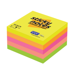 Yapışkanlı Not Kağıdı Küp 76x76 Neon 7676cn
