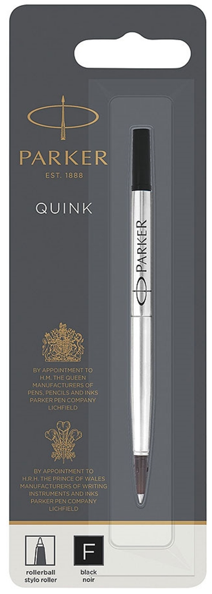 PARKER ROLLER KALEM REFİLİ F UÇ SİYAH 1950321