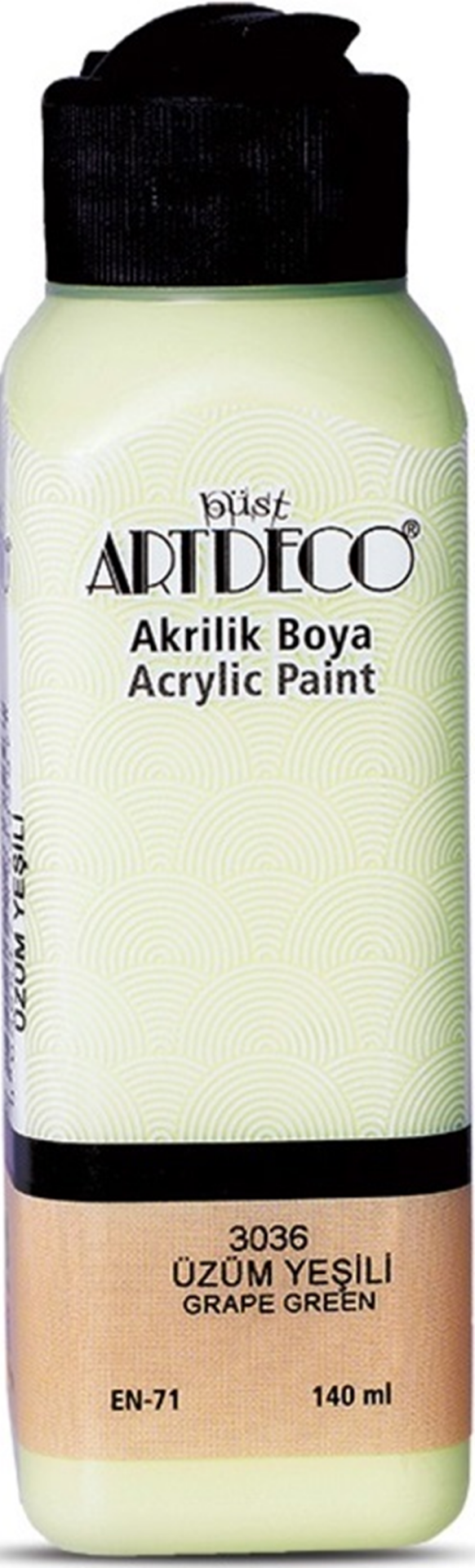 ARTDECO AKRİLİK BOYA 140 ML ÜZÜM YEŞİLİ Y070R-3036