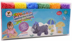 LİNO OYUN HAMURU KÖPÜKLÜ 10 GR KURUMAYAN 6 LI 152017
