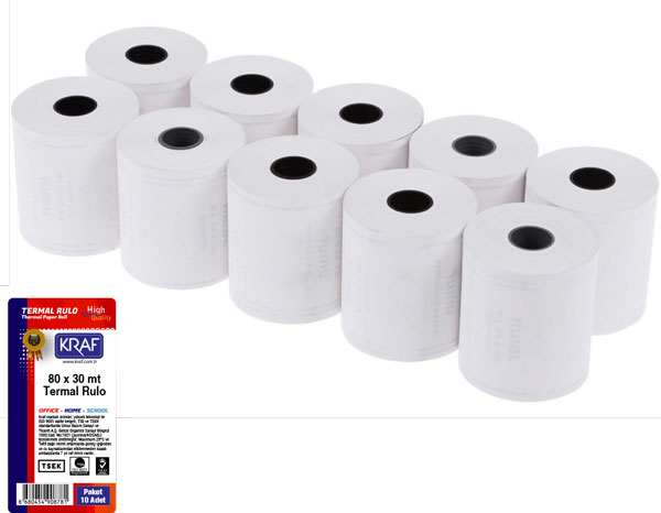 KRAF RULO TERMAL 80mmx30m (Tek Adet)