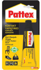 PATTEX YAPIŞTIRICI DERİ KAUÇUK AHŞAP 50 GR 2872091