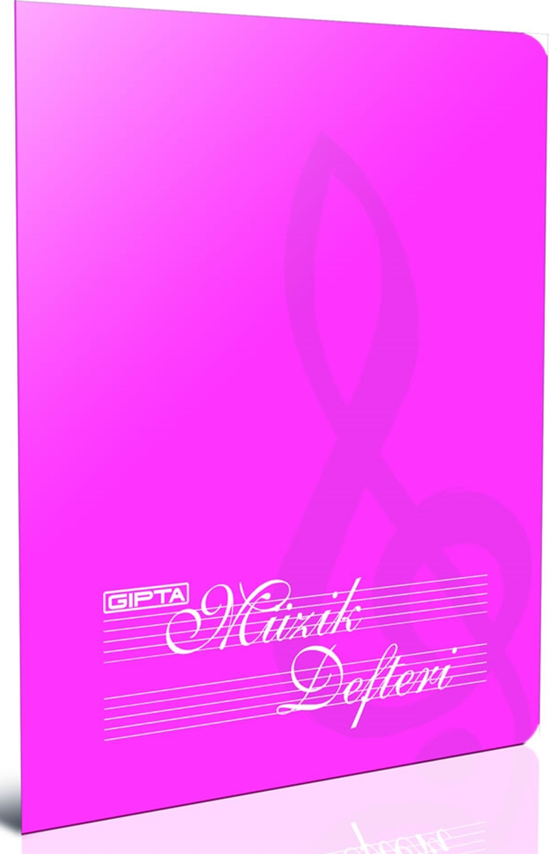 GIPTA MÜZİK DEFTERİ MICA A4 TEL DİKİŞLİ PP KAPAK 40 YP. 1701