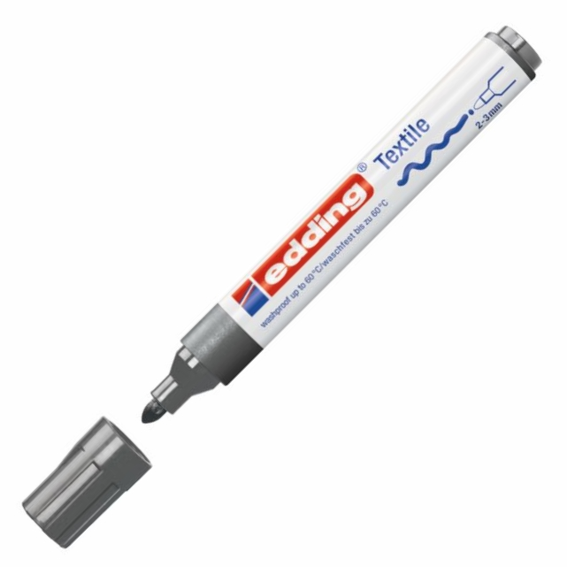EDDING T-SHIRT KALEMİ E-4500 GRİ