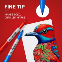 SHARPIE PERMANENT SET FINE Point 18 Lİ 2204015