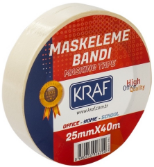 KRAF MASKELEME BANDI 25mm x 40m 4025G